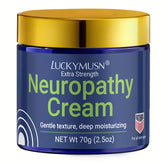 【Extra Strength】Neuropathy Cream - Deep Moisturizing Relief for Feet, Hands & Joints | Natural Lavender, Eucalyptus & Coconut Blend | Paraben-Free, Fast Absorbing | 70g/2.5oz